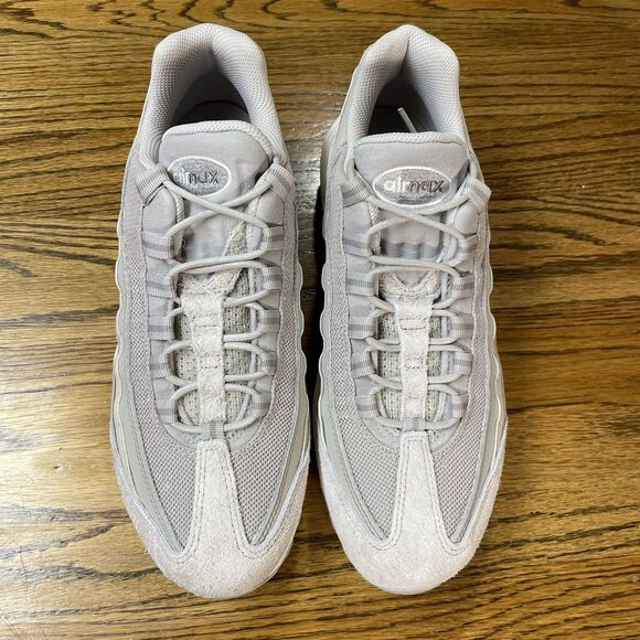 Men's Nike Air Max 95 SE Cobblestone Grey White Size 9 9.5 Shoes NEW - Picture 4 of 6